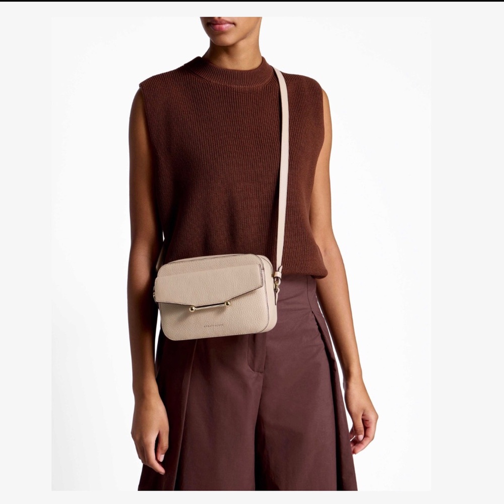 Strathberry Mosaic camera bag in EUC in lavender